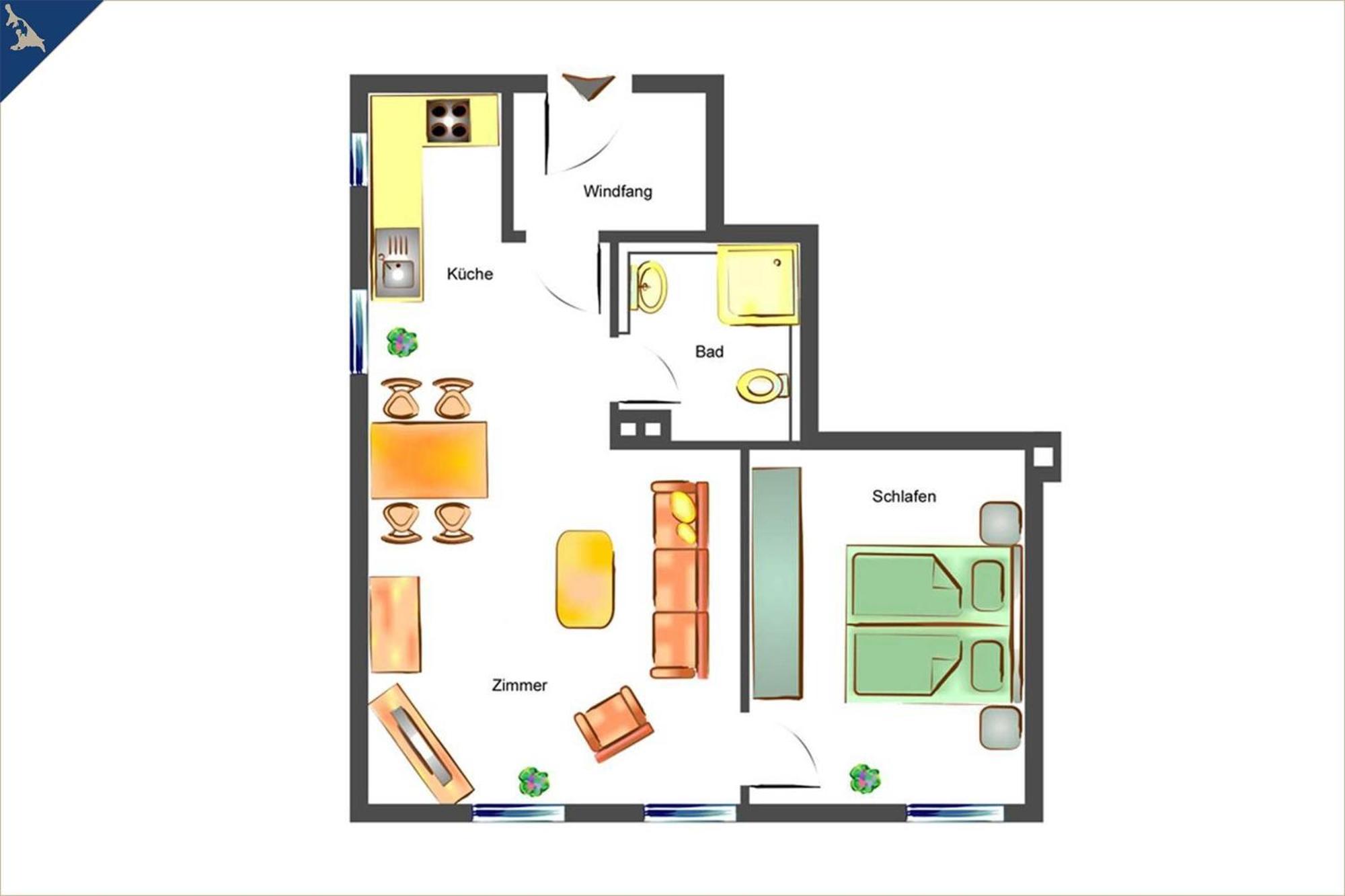 Hohe Buchen Apartment 3 제바트헤링스도르프 외부 사진